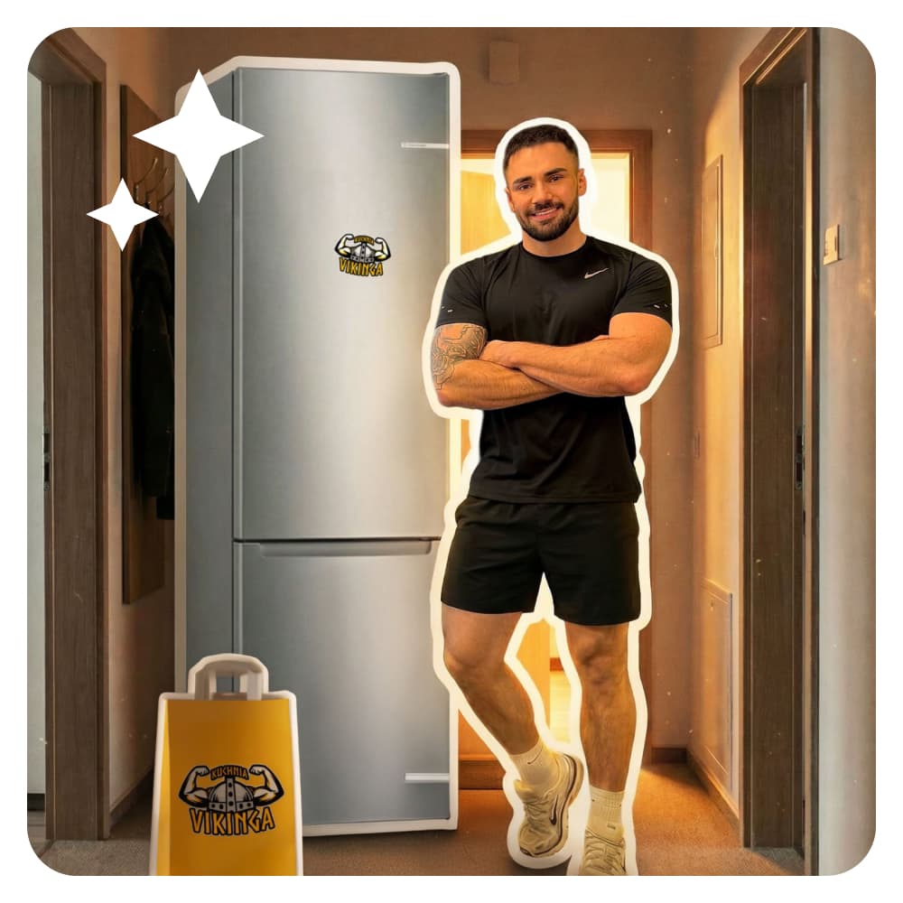 Łukasz Litewka wniesie lodówkę do Twojego domu